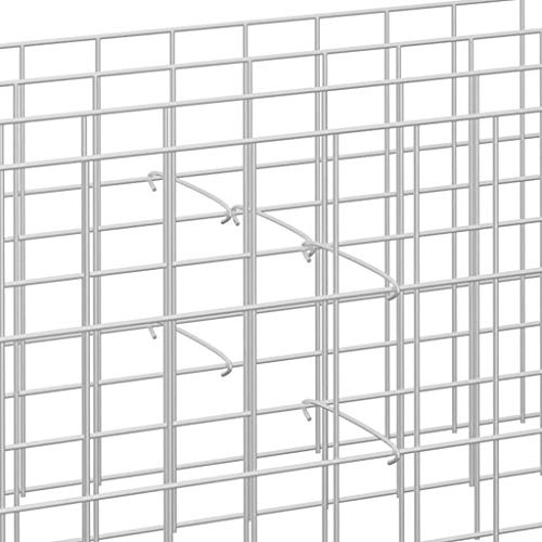 Gecheer Gabion Hooks 50 pcs Galvanised Steel 10 cm Model145615