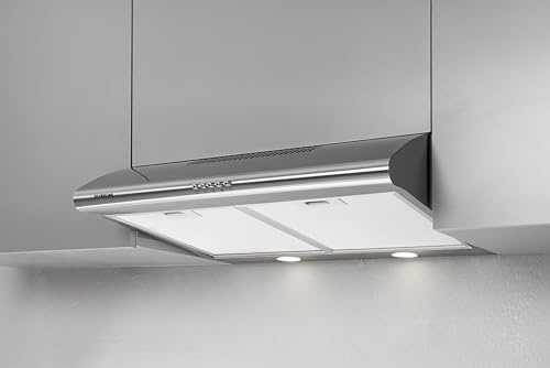 Silverline Cappa ad Incasso Sottopensile 1201 90 cm INOX