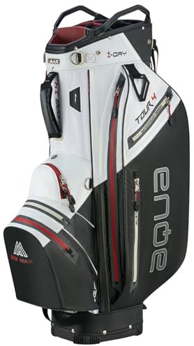 Big Max Aqua Tour 4 Cartbag (Weiß/Schwarz/Merlot)