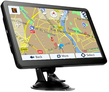 7 Pollice 256MB+8G Navigazione GPS per Auto HD Touch Screen Navigatore GPS USB TF Altoparlante Incorporato Navigatore Portatile Australia/Nord America/Europa Mappa Aggiornamento Mappa Gratuito Guida