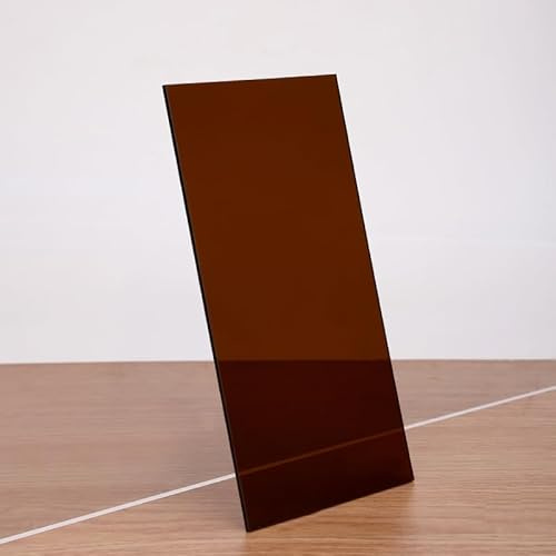 Acrylplatte* Polycarbonat-Kunststoffplatten, 2 Stück, 4 mm, farbige Kunststoff-Acrylplatten, farbige Acrylplatten, klare Platte for Schneiden, Acrylplatten (rot, 200 x 200 mm)