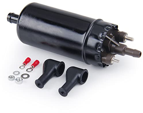Bomba de combustible universal eléctrica EFI de repuesto de alta presión para bomba de combustible de alto rendimiento 0580464070 (negro)