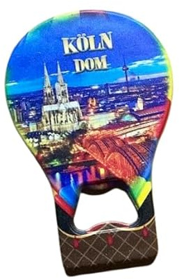 Köln Magnet, Köln Souvenir, Köln Kühlschrankmagnet, Köln magnetisch Flaschenöffner, Cologne Dekoration, Köln Geschenk, Köln Flaschenöffner, Staedte Magnet