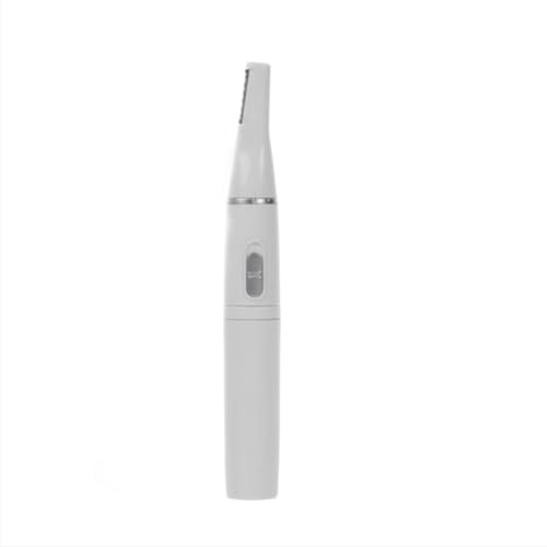2 en 1 para vello facial, tri mmer, para adultos, con botón, funciona con pilas, para nariz, cejas, herramienta de aseo