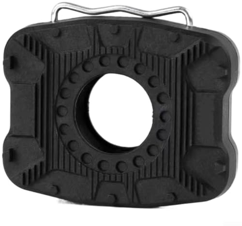 PA66 Bike Pedal Converter Platform Black 9.5cm