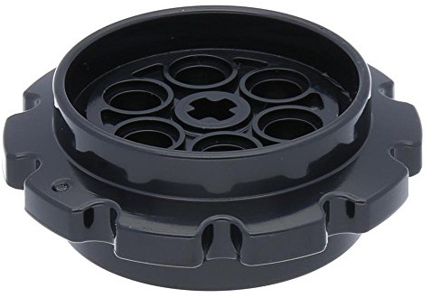 Lego® Technic Kettenrad 5 Stück groß Schwarz | Hochwertige Ersatzteile und Zubehör für Bauprojekte | Kompatibel mit Lego Technic Modellen | Robuste und langlebige Kettenräder für optimale Performance