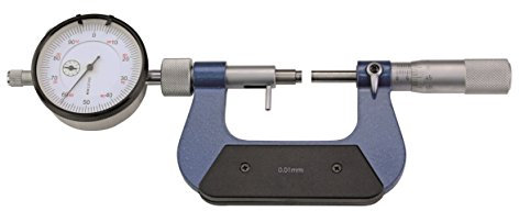 CNC QUALITÄT Bügelmessschraube 75-100 mm - mit Standard Messuhr