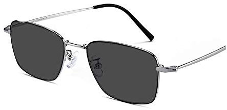 Ultraleichte photochrome Unisex-Brille aus reinem Titan, progressive multifokale Brillen, Fern- und Nahbereich mit doppeltem Verwendungszweck, Brille für ältere Menschen, Anpassungsgrad, HD-Harzlins