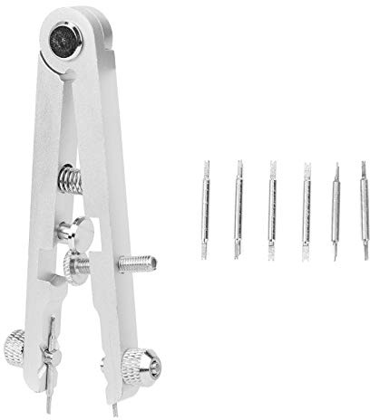 Strumento per Rimuovere Cinturino Orologio, Pinza a Molla | Regolabile, Acciaio inox, Portatile, Cambio cinturino, Viaggio