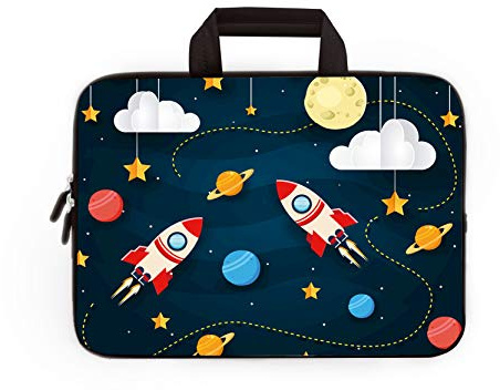 HAPLIVES Universal-Tragetasche für Tablets mit 7-9 Zoll (17,8-22,9 cm), Neopren, mit Reißverschluss, passend für iPad mini 5, 4, 3, 2, 1, Galaxy Tab A 8.0 (Rocket)