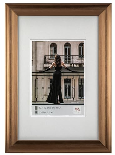 walther design Bilderrahmen Venice 20x30 cm, bronze, JL030J