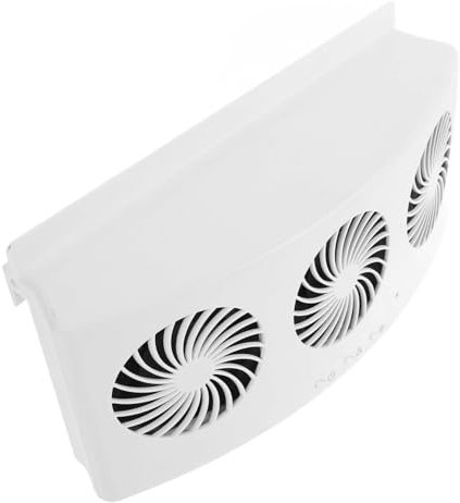 iplusmile Solar Car Window Fan Usb-powered Ventilation Fan Auto Cool for Car Air Circulation