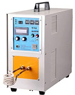 Horno calentador de inducción de alta frecuencia de 15KW, horno de fusión de enfriamiento, soldador de hierro, tratamiento térmico, forja, horno de alta frecuencia(25kw 380v,Type2)