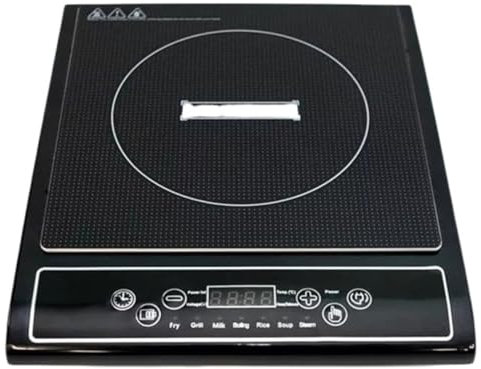 Piastra a induzione singola da 2000W, temperatura e timer regolabili