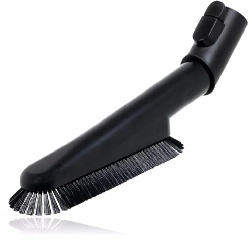 Spares2go Soft Dusting Brush for Titan TTB774VAC 16L TTB775VAC 20L TTB776VAC 30L TTB777VAC 40L Vacuum Flush Fit Multi-Angle Swivel Tool 35mm