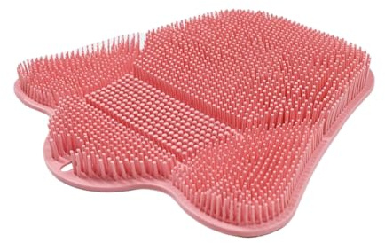 Silicona Exfoliante De Pies Masajeador Lavable Montaje Pared Elimina Piel | Alfombrilla Exfoliante Silicona Para Pies De Ducha Accesorios baño unisex hogar