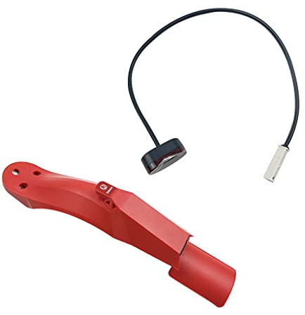 Hangsu Hintere Schutzblech-Halterung, Ersatz für M365/Pro 2, Rücklicht, Klapp-Kennzeichen, Scooter, Schutzblech, Ersatz