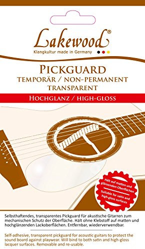 Lakewood Pickguard - Transparent Hochglanz