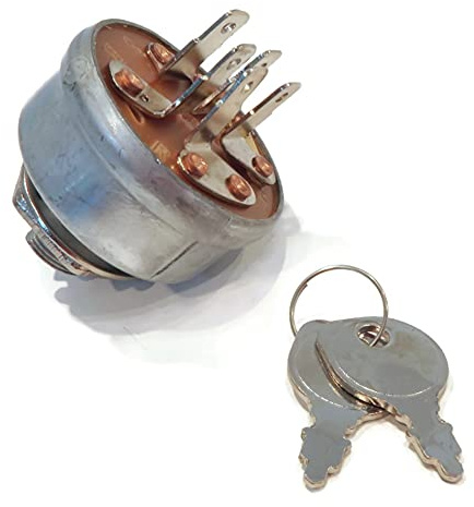 The ROP Shop | New Ignition Key Switch & 2 Keys for Toro Wheel Horse 103990 111216 Lesco 050102