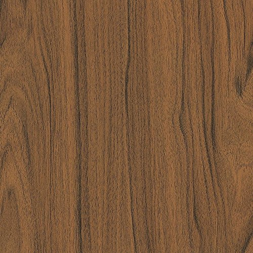[15,44€/m²] Klebefolie in Holz-Optik - WUNSCHMAß inkl. Rakel & E-Book I Selbstklebende Holz Folie für Möbel & Küche - hitzebeständig & abwaschbar I Möbelfolie Holzdekor (NUSSBAUM, LAUFMETER x 45cm)