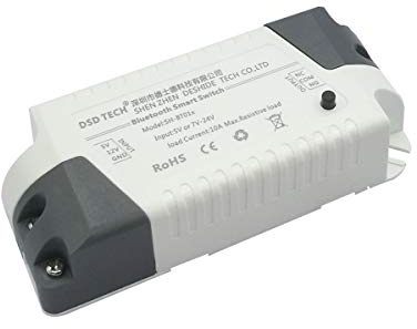 DSD TECH SH-BT01C Bluetooth V2 relé apoya la función de temporizador y código de seguridad para los sistemas iOS y Android