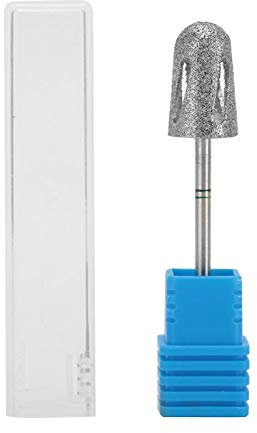 Punta per Trapano per Unghie in Acciaio Inossidabile Pedicure Calli del Piede Levigatura Testina per Lucidatura per Accessori per Trapano per Manicure Fresa