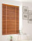 BOTOWI Holz Jalousie Holzjalousie Rollo Holz 60/80/100/120/140cm, Fenster Rollos für Innen, Innenjalousien Jalousien 5cm Lamellen, Gefiltertes Licht Fenster Jalousien Innen,Braun,80Wx200L(cm)