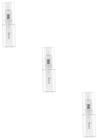 Toyvian 3St Trockenpulver Flasche Haarfaserspray lose Pulverbehälter Puderbehälter Pulverspender Talkumpuderspender lose trockenes Talkum Puder Flaschen