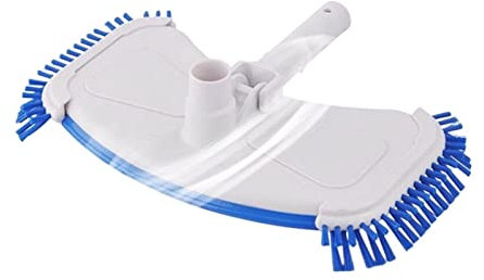 nmbhus Aspirador Curvo for Piscina, Cabezal de succión, Ahorro de Mano de Obra, spas de baño, Cepillo de Limpieza de Ducha de Hotel, Herramientas de Limpieza de Piscinas Fácil de Montar