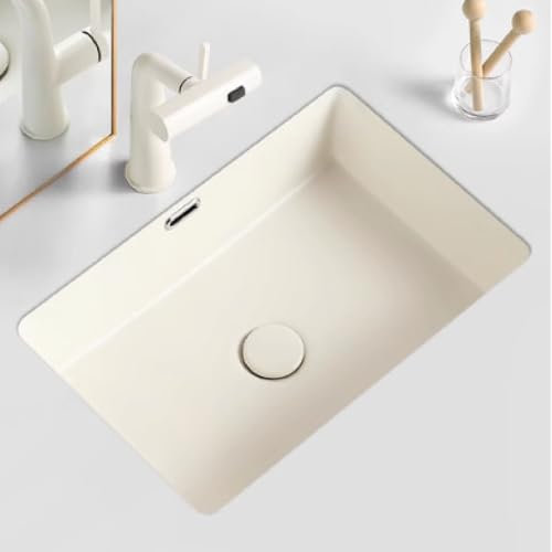 HPTHLY Lavabo da Bagno Lavabo da Incasso in Ceramica Lavabo Facile da installare Lavabo per Shampoo Facile da Pulire per lavabo Piccolo per Appartamento Balcone Domestico