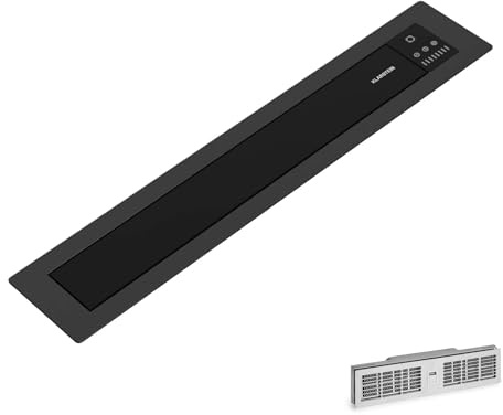 Klarstein Brisa - Cappa Aspirante, 60cm, Efficienza Energetica A+, 710 M³/Ora, Silenziosa: 42-66dB, Controllo Touch, Illuminazione Led, Tecnologia Flip-Open, Acciaio Inox, Cappa Da Cucina A Scomparsa