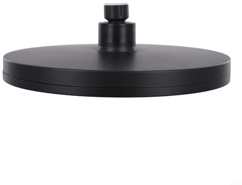 Regenduschkopf, 230 mm, 6 Modi, Hochdruck-Duschkopf, großer Durchfluss, wassersparend, für Badezimmer (schwarz)
