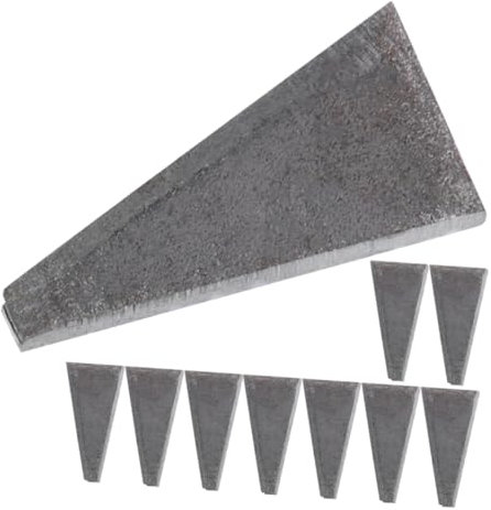 Artibetter 10pcs Axe Wedge Carbon Steel Axe Fixing Wedge Repair Tool for Hammer Outdoor Use