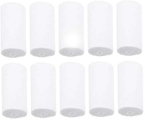 MOLUCKFU 10pcs Conforming Gauze Rolls 8x600cm Compression First Aid Bandage Wrap for Emergency Dressing