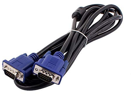N/A 2,5 metri di lunghezza 15 pin, nero maschio a maschio, cavo di estensione monitor VGA