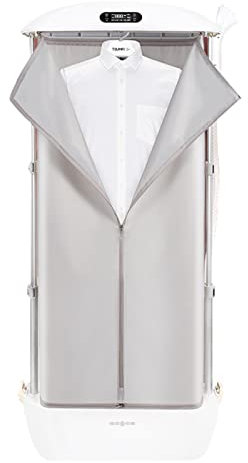 Plancha de Vapor Vertical para Ropa, Máquina de Cuidado Integrado de Secado de Vapor de Lavandería Automática, Vaporizador de Ropa Plegable portátil, Secadora de Ropa de Ahorro de Espacio y Tiempo