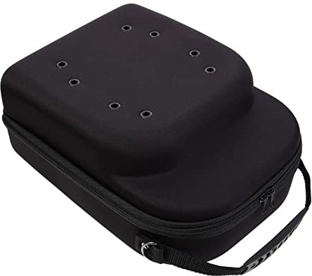 Operitacx Baseball Cap Aufbewahrungsbox Tragbarer Hut Organizer Für Baseballkappen Hartschalen Travel Case Mit Anti-extrusions-schutz Für Und Zuhause Schwarz