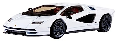 Hot Wheels Premium Lamborghini Countach LPI 800-4, 1:43rd Scale Vehicle, Officially Licensed Replicas for Adult Collectors, Real Riders Tires, Metal/Metal Body & Chassis, HMD49