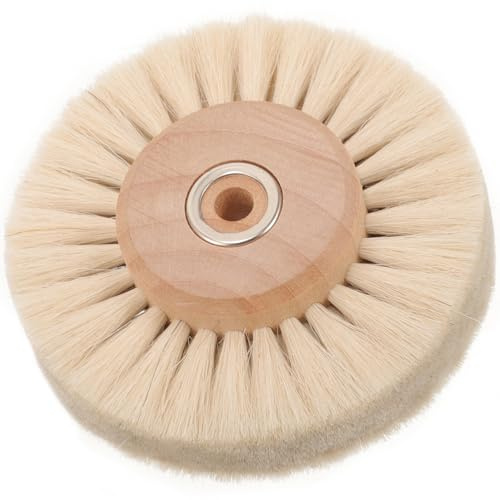 EXCEART Wheel Rust Removing Brush Power Drill Parts Accessories Rust Remover for Metal Round Brush for Drill Nylon for Cleaning Drill Brush Wheel Jade Polishing Wheel Wooden