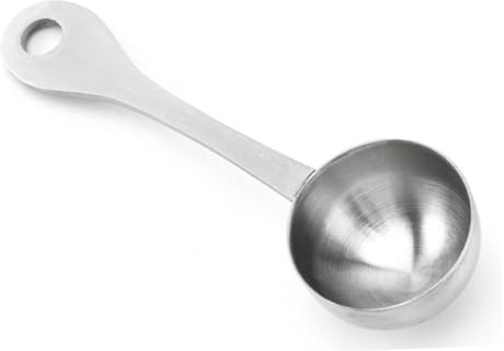 LIFKOME 2pcs Measuring Spoon Stainless Steel Kitchen Tools for Baking Tea Sugar Easy Storage
