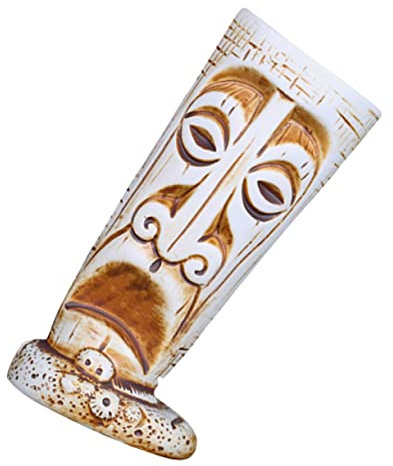 ABOOFAN Ceramic Wine Cup Skull Design Stylish Cocktail Bar Shaker Artistic Flair White Water Mug