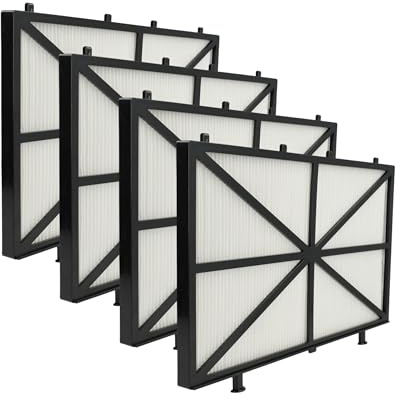 vhbw 4X H11 Filterpad Ersatz für Dolphin 9991432 R4 für Poolsauger | Poolroboter - Feinfilter, 26,5 x 15,8 x 1,1 cm