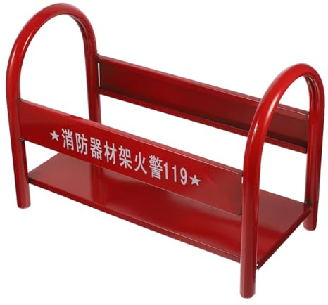 BELLIFFY Heavy Duty Floor Stand Fire Extinguisher Holder for 2-4Kg Powder Extinguishers Base
