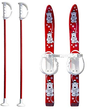 Unbekannt Kinderski Babyski Ski Lernski 70cm 7 Farben für Kinder von rg-vertrieb (Rot)