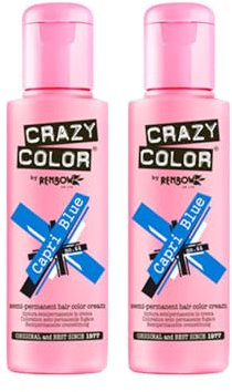 Crazy Color Capri Blue no 44, 100ml X2