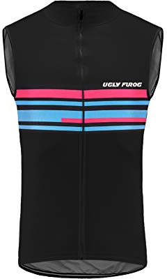 UGLY FROG Ciclismo Maillot Sin Mangas Chalecos De para Hombres Chaleco Traseros Ropa para Bicicleta Transpirable Secado Rápido Cycling Vest