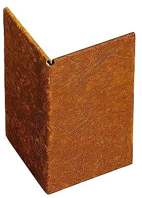 innogard 6017-001 – Connecteur d'angle Externe pour Bordure de Gazon – Acier Corten – Bordure de Parterre Hauteur 15 cm