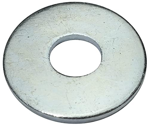 AERZETIX Arandelas Planas Anchas M8/Ø24mm, 250 Piezas | Acero Galvanizado, DIN 9021, 140HV,C49712