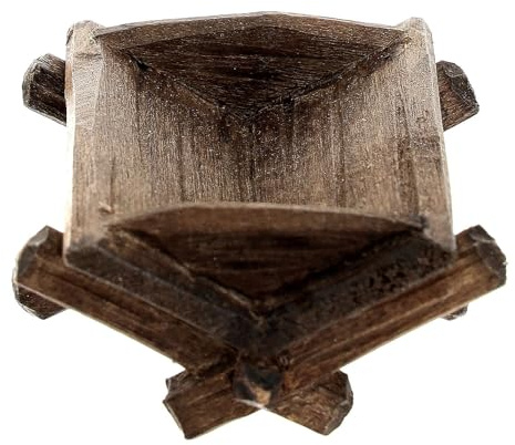 Holyart Holz-Krippen aus dem Grödnertal: Holzwiege für Christkind für Krippe Kostner Grödnertal Holz 9.5cm