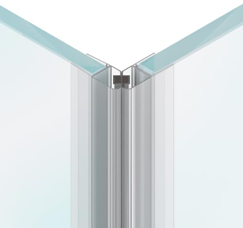 KRAUS Premium Duschdichtung DD-43 Magnet- Duschtürdichtung für 10mm Glasstärke à 2000mm in transparenter Optik Duschdichtungen für Duschtüren & Duschkabinen Dichtungen für 90° & 180° anwendbar